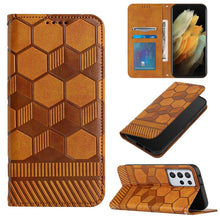 Load image into Gallery viewer, Football Texture Magnetic Leather Flip Phone Case, For Samsung Galaxy A53 5G, For Samsung Galaxy A73 5G, For Samsung Galaxy S20 FE 2022 / S20 FE 5G&amp;4G / S20 Lite / S20 Fan Edition, For Samsung Galaxy S21 5G, For Samsung Galaxy S21+ 5G                  ...