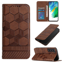 Load image into Gallery viewer, Football Texture Magnetic Leather Flip Phone Case, For Samsung Galaxy A53 5G, For Samsung Galaxy A73 5G, For Samsung Galaxy S20 FE 2022 / S20 FE 5G&amp;4G / S20 Lite / S20 Fan Edition, For Samsung Galaxy S21 5G, For Samsung Galaxy S21+ 5G                  ...