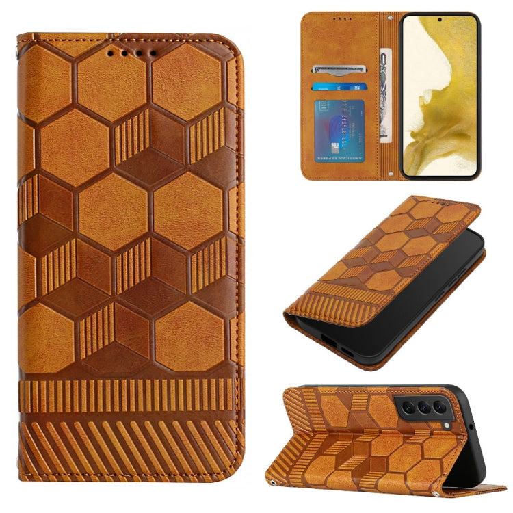 Football Texture Magnetic Leather Flip Phone Case, For Samsung Galaxy A53 5G, For Samsung Galaxy A73 5G, For Samsung Galaxy S20 FE 2022 / S20 FE 5G&4G / S20 Lite / S20 Fan Edition, For Samsung Galaxy S21 5G, For Samsung Galaxy S21+ 5G                  ...