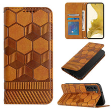 Load image into Gallery viewer, Football Texture Magnetic Leather Flip Phone Case, For Samsung Galaxy A53 5G, For Samsung Galaxy A73 5G, For Samsung Galaxy S20 FE 2022 / S20 FE 5G&amp;4G / S20 Lite / S20 Fan Edition, For Samsung Galaxy S21 5G, For Samsung Galaxy S21+ 5G                  ...