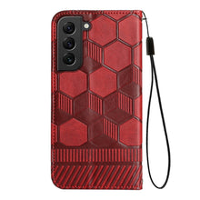 Load image into Gallery viewer, Football Texture Magnetic Leather Flip Phone Case, For Samsung Galaxy S22+ 5G, For Samsung Galaxy S22 Ultra 5G, For Samsung Galaxy A03 166mm, For Samsung Galaxy A13 4G