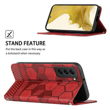 Load image into Gallery viewer, Football Texture Magnetic Leather Flip Phone Case, For Samsung Galaxy S22+ 5G, For Samsung Galaxy S22 Ultra 5G, For Samsung Galaxy A03 166mm, For Samsung Galaxy A13 4G