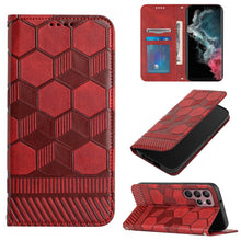 Load image into Gallery viewer, Football Texture Magnetic Leather Flip Phone Case, For Samsung Galaxy S22+ 5G, For Samsung Galaxy S22 Ultra 5G, For Samsung Galaxy A03 166mm, For Samsung Galaxy A13 4G