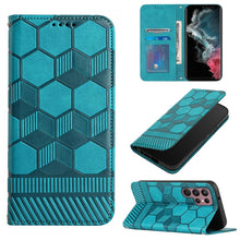 Load image into Gallery viewer, Football Texture Magnetic Leather Flip Phone Case, For Samsung Galaxy S22+ 5G, For Samsung Galaxy S22 Ultra 5G, For Samsung Galaxy A03 166mm, For Samsung Galaxy A13 4G