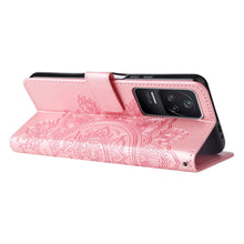 Load image into Gallery viewer, 7-petal Flowers Embossing Leather Case, For Xiaomi Redmi K40S / Poco F4, For Xiaomi Redmi Note 11T Pro/Poco X4 GT