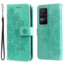 Load image into Gallery viewer, 7-petal Flowers Embossing Leather Case, For Xiaomi Redmi K40S / Poco F4, For Xiaomi Redmi Note 11T Pro/Poco X4 GT