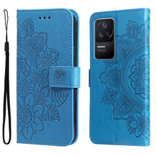 Load image into Gallery viewer, 7-petal Flowers Embossing Leather Case, For Xiaomi Redmi K40S / Poco F4, For Xiaomi Redmi Note 11T Pro/Poco X4 GT