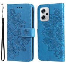 Load image into Gallery viewer, 7-petal Flowers Embossing Leather Case, For Xiaomi Redmi K40S / Poco F4, For Xiaomi Redmi Note 11T Pro/Poco X4 GT