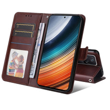 Load image into Gallery viewer, Calf Texture Leather Phone Case, For Xiaomi Redmi K40S / Poco F4, For Xiaomi Redmi Note 11T Pro/Poco X4 GT