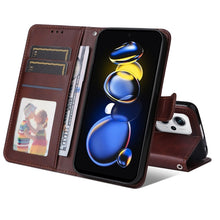 Load image into Gallery viewer, Calf Texture Leather Phone Case, For Xiaomi Redmi K40S / Poco F4, For Xiaomi Redmi Note 11T Pro/Poco X4 GT