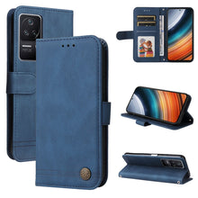 Load image into Gallery viewer, Skin Feel Life Tree Metal Button Leather Case, For Xiaomi Redmi K40S / Poco F4, For Xiaomi Redmi Note 11T Pro/Poco X4 GT