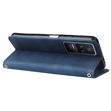 Load image into Gallery viewer, Skin Feel Life Tree Metal Button Leather Case, For Xiaomi Redmi K40S / Poco F4, For Xiaomi Redmi Note 11T Pro/Poco X4 GT