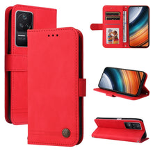 Load image into Gallery viewer, Skin Feel Life Tree Metal Button Leather Case, For Xiaomi Redmi K40S / Poco F4, For Xiaomi Redmi Note 11T Pro/Poco X4 GT