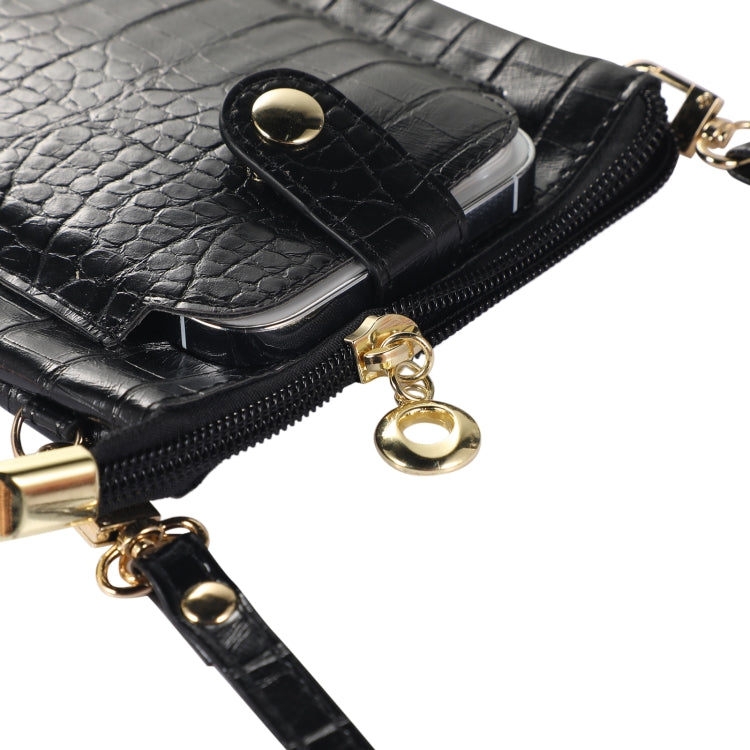 Stone Texture Card Holder Mobile Phone Bag