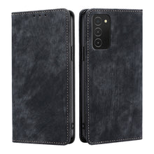 Load image into Gallery viewer, RFID Anti-theft Brush Magnetic Leather Phone Case, For Samsung Galaxy A03S US 165.85mm, For Samsung Galaxy A73 5G, For Samsung Galaxy M53 5G, For Samsung Galaxy S21 5G, For Samsung Galaxy S21 FE 5G, For Samsung Galaxy S21+ 5G, For Samsung Galaxy S22 5G...