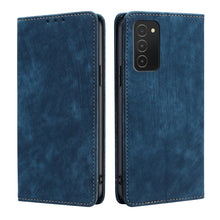 Load image into Gallery viewer, RFID Anti-theft Brush Magnetic Leather Phone Case, For Samsung Galaxy A03S US 165.85mm, For Samsung Galaxy A73 5G, For Samsung Galaxy M53 5G, For Samsung Galaxy S21 5G, For Samsung Galaxy S21 FE 5G, For Samsung Galaxy S21+ 5G, For Samsung Galaxy S22 5G...