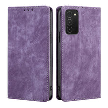 Load image into Gallery viewer, RFID Anti-theft Brush Magnetic Leather Phone Case, For Samsung Galaxy A03S US 165.85mm, For Samsung Galaxy A73 5G, For Samsung Galaxy M53 5G, For Samsung Galaxy S21 5G, For Samsung Galaxy S21 FE 5G, For Samsung Galaxy S21+ 5G, For Samsung Galaxy S22 5G...