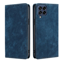 Load image into Gallery viewer, RFID Anti-theft Brush Magnetic Leather Phone Case, For Samsung Galaxy A03S US 165.85mm, For Samsung Galaxy A73 5G, For Samsung Galaxy M53 5G, For Samsung Galaxy S21 5G, For Samsung Galaxy S21 FE 5G, For Samsung Galaxy S21+ 5G, For Samsung Galaxy S22 5G...