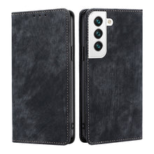 Load image into Gallery viewer, RFID Anti-theft Brush Magnetic Leather Phone Case, For Samsung Galaxy A03S US 165.85mm, For Samsung Galaxy A73 5G, For Samsung Galaxy M53 5G, For Samsung Galaxy S21 5G, For Samsung Galaxy S21 FE 5G, For Samsung Galaxy S21+ 5G, For Samsung Galaxy S22 5G...