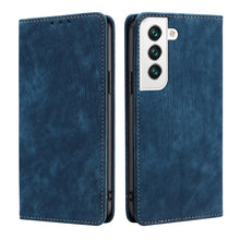 Load image into Gallery viewer, RFID Anti-theft Brush Magnetic Leather Phone Case, For Samsung Galaxy A03S US 165.85mm, For Samsung Galaxy A73 5G, For Samsung Galaxy M53 5G, For Samsung Galaxy S21 5G, For Samsung Galaxy S21 FE 5G, For Samsung Galaxy S21+ 5G, For Samsung Galaxy S22 5G...