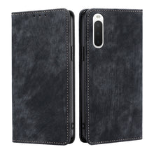 Load image into Gallery viewer, RFID Anti-theft Brush Magnetic Leather Phone Case, For Samsung Galaxy A03S US 165.85mm, For Samsung Galaxy A73 5G, For Samsung Galaxy M53 5G, For Samsung Galaxy S21 5G, For Samsung Galaxy S21 FE 5G, For Samsung Galaxy S21+ 5G, For Samsung Galaxy S22 5G...