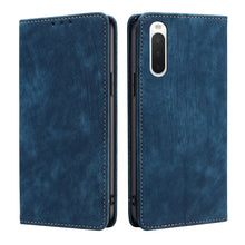 Load image into Gallery viewer, RFID Anti-theft Brush Magnetic Leather Phone Case, For Samsung Galaxy A03S US 165.85mm, For Samsung Galaxy A73 5G, For Samsung Galaxy M53 5G, For Samsung Galaxy S21 5G, For Samsung Galaxy S21 FE 5G, For Samsung Galaxy S21+ 5G, For Samsung Galaxy S22 5G...