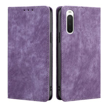 Load image into Gallery viewer, RFID Anti-theft Brush Magnetic Leather Phone Case, For Samsung Galaxy A03S US 165.85mm, For Samsung Galaxy A73 5G, For Samsung Galaxy M53 5G, For Samsung Galaxy S21 5G, For Samsung Galaxy S21 FE 5G, For Samsung Galaxy S21+ 5G, For Samsung Galaxy S22 5G...