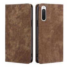 Load image into Gallery viewer, RFID Anti-theft Brush Magnetic Leather Phone Case, For Samsung Galaxy A03S US 165.85mm, For Samsung Galaxy A73 5G, For Samsung Galaxy M53 5G, For Samsung Galaxy S21 5G, For Samsung Galaxy S21 FE 5G, For Samsung Galaxy S21+ 5G, For Samsung Galaxy S22 5G...