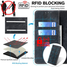 Load image into Gallery viewer, RFID Anti-theft Brush Magnetic Leather Phone Case, For Xiaomi Redmi K50/K50 Pro, For Xiaomi Redmi Note 11 5G/Poco M4 Pro 5G, For Xiaomi Redmi Note 10 JE  Japan, For Xiaomi 12, For Xiaomi 12S Ultra, For Xiaomi Poco C40, For Xiaomi Poco M4 5G            ...
