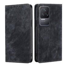 Load image into Gallery viewer, RFID Anti-theft Brush Magnetic Leather Phone Case, For Xiaomi Redmi K50/K50 Pro, For Xiaomi Redmi Note 11 5G/Poco M4 Pro 5G, For Xiaomi Redmi Note 10 JE  Japan, For Xiaomi 12, For Xiaomi 12S Ultra, For Xiaomi Poco C40, For Xiaomi Poco M4 5G            ...
