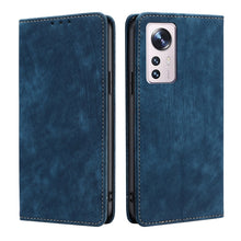 Load image into Gallery viewer, RFID Anti-theft Brush Magnetic Leather Phone Case, For Xiaomi Redmi K50/K50 Pro, For Xiaomi Redmi Note 11 5G/Poco M4 Pro 5G, For Xiaomi Redmi Note 10 JE  Japan, For Xiaomi 12, For Xiaomi 12S Ultra, For Xiaomi Poco C40, For Xiaomi Poco M4 5G            ...