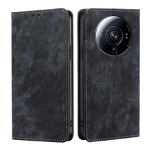Load image into Gallery viewer, RFID Anti-theft Brush Magnetic Leather Phone Case, For Xiaomi Redmi K50/K50 Pro, For Xiaomi Redmi Note 11 5G/Poco M4 Pro 5G, For Xiaomi Redmi Note 10 JE  Japan, For Xiaomi 12, For Xiaomi 12S Ultra, For Xiaomi Poco C40, For Xiaomi Poco M4 5G            ...