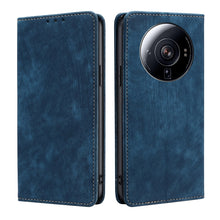 Load image into Gallery viewer, RFID Anti-theft Brush Magnetic Leather Phone Case, For Xiaomi Redmi K50/K50 Pro, For Xiaomi Redmi Note 11 5G/Poco M4 Pro 5G, For Xiaomi Redmi Note 10 JE  Japan, For Xiaomi 12, For Xiaomi 12S Ultra, For Xiaomi Poco C40, For Xiaomi Poco M4 5G            ...