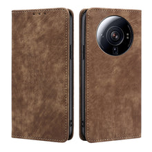 Load image into Gallery viewer, RFID Anti-theft Brush Magnetic Leather Phone Case, For Xiaomi Redmi K50/K50 Pro, For Xiaomi Redmi Note 11 5G/Poco M4 Pro 5G, For Xiaomi Redmi Note 10 JE  Japan, For Xiaomi 12, For Xiaomi 12S Ultra, For Xiaomi Poco C40, For Xiaomi Poco M4 5G            ...