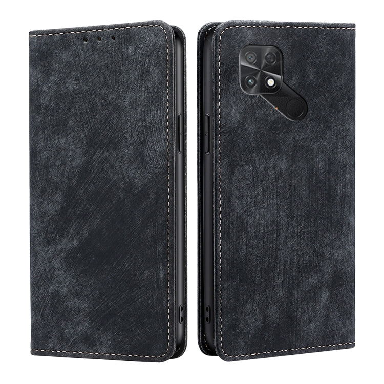 RFID Anti-theft Brush Magnetic Leather Phone Case, For Xiaomi Redmi K50/K50 Pro, For Xiaomi Redmi Note 11 5G/Poco M4 Pro 5G, For Xiaomi Redmi Note 10 JE  Japan, For Xiaomi 12, For Xiaomi 12S Ultra, For Xiaomi Poco C40, For Xiaomi Poco M4 5G            ...