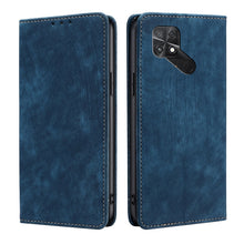 Load image into Gallery viewer, RFID Anti-theft Brush Magnetic Leather Phone Case, For Xiaomi Redmi K50/K50 Pro, For Xiaomi Redmi Note 11 5G/Poco M4 Pro 5G, For Xiaomi Redmi Note 10 JE  Japan, For Xiaomi 12, For Xiaomi 12S Ultra, For Xiaomi Poco C40, For Xiaomi Poco M4 5G            ...
