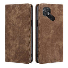 Load image into Gallery viewer, RFID Anti-theft Brush Magnetic Leather Phone Case, For Xiaomi Redmi K50/K50 Pro, For Xiaomi Redmi Note 11 5G/Poco M4 Pro 5G, For Xiaomi Redmi Note 10 JE  Japan, For Xiaomi 12, For Xiaomi 12S Ultra, For Xiaomi Poco C40, For Xiaomi Poco M4 5G            ...