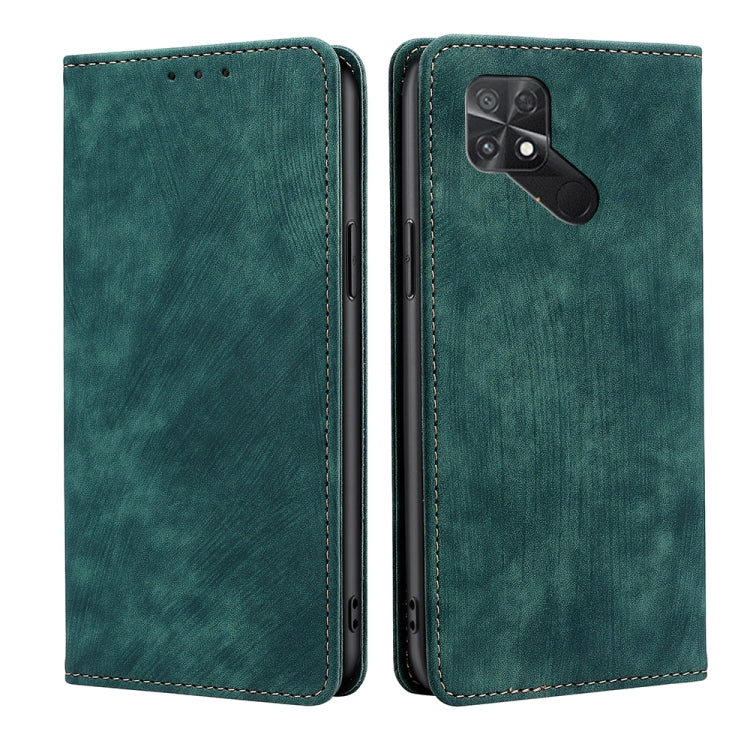 RFID Anti-theft Brush Magnetic Leather Phone Case, For Xiaomi Redmi K50/K50 Pro, For Xiaomi Redmi Note 11 5G/Poco M4 Pro 5G, For Xiaomi Redmi Note 10 JE  Japan, For Xiaomi 12, For Xiaomi 12S Ultra, For Xiaomi Poco C40, For Xiaomi Poco M4 5G            ...