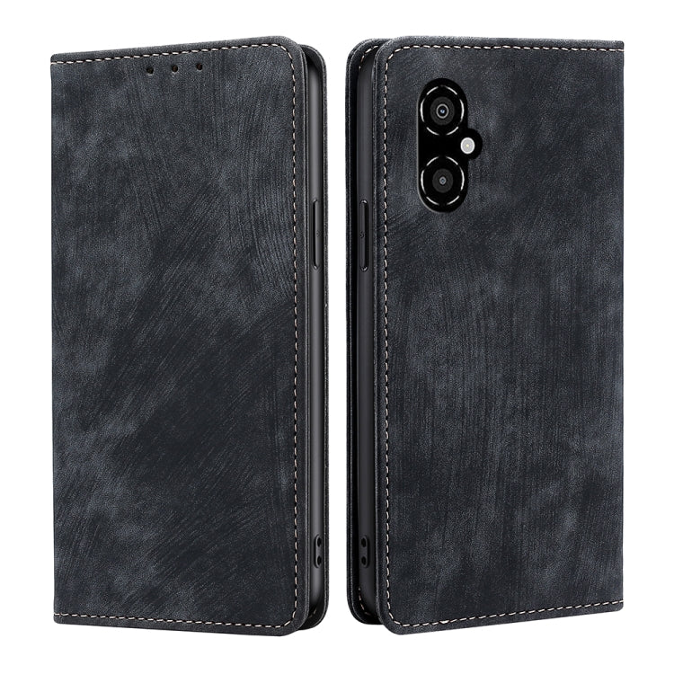 RFID Anti-theft Brush Magnetic Leather Phone Case, For Xiaomi Redmi K50/K50 Pro, For Xiaomi Redmi Note 11 5G/Poco M4 Pro 5G, For Xiaomi Redmi Note 10 JE  Japan, For Xiaomi 12, For Xiaomi 12S Ultra, For Xiaomi Poco C40, For Xiaomi Poco M4 5G            ...