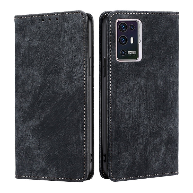 RFID Anti-theft Brush Magnetic Leather Phone Case, For Xiaomi Redmi K50/K50 Pro, For Xiaomi Redmi Note 11 5G/Poco M4 Pro 5G, For Xiaomi Redmi Note 10 JE  Japan, For Xiaomi 12, For Xiaomi 12S Ultra, For Xiaomi Poco C40, For Xiaomi Poco M4 5G            ...
