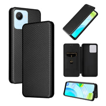 Load image into Gallery viewer, Carbon Fiber Texture Magnetic Flip Leather Phone Case, For HTC Desire 22 Pro, For Realme C30, For Nokia C21 Plus, For Xiaomi 12S Ultra
