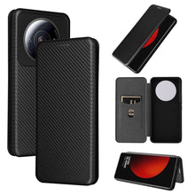 Load image into Gallery viewer, Carbon Fiber Texture Magnetic Flip Leather Phone Case, For HTC Desire 22 Pro, For Realme C30, For Nokia C21 Plus, For Xiaomi 12S Ultra