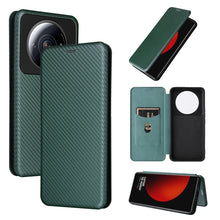 Load image into Gallery viewer, Carbon Fiber Texture Magnetic Flip Leather Phone Case, For HTC Desire 22 Pro, For Realme C30, For Nokia C21 Plus, For Xiaomi 12S Ultra