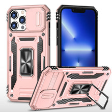 Load image into Gallery viewer, Armor PC + TPU Camera Shield Phone Case, For iPhone 12 Pro Max