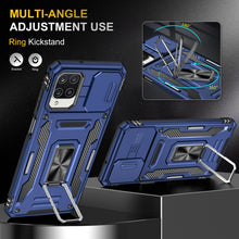 Load image into Gallery viewer, Armor PC + TPU Camera Shield Phone Case, For Samsung Galaxy A12 5G/4G / M12 / F12, For Xiaomi 12 Pro, For Samsung Galaxy A32 5G, For Samsung Galaxy A52 5G/4G, For Samsung Galaxy S21 5G, For Samsung Galaxy S21+ 5G, For Samsung Galaxy S21 Ultra 5G       ...