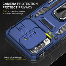 Load image into Gallery viewer, Armor PC + TPU Camera Shield Phone Case, For Samsung Galaxy A12 5G/4G / M12 / F12, For Xiaomi 12 Pro, For Samsung Galaxy A32 5G, For Samsung Galaxy A52 5G/4G, For Samsung Galaxy S21 5G, For Samsung Galaxy S21+ 5G, For Samsung Galaxy S21 Ultra 5G       ...