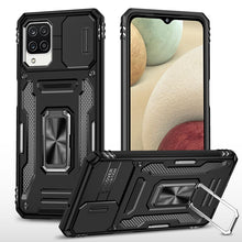 Load image into Gallery viewer, Armor PC + TPU Camera Shield Phone Case, For Samsung Galaxy A12 5G/4G / M12 / F12, For Xiaomi 12 Pro, For Samsung Galaxy A32 5G, For Samsung Galaxy A52 5G/4G, For Samsung Galaxy S21 5G, For Samsung Galaxy S21+ 5G, For Samsung Galaxy S21 Ultra 5G       ...