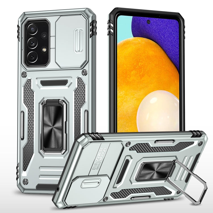 Armor PC + TPU Camera Shield Phone Case, For Samsung Galaxy A12 5G/4G / M12 / F12, For Xiaomi 12 Pro, For Samsung Galaxy A32 5G, For Samsung Galaxy A52 5G/4G, For Samsung Galaxy S21 5G, For Samsung Galaxy S21+ 5G, For Samsung Galaxy S21 Ultra 5G       ...