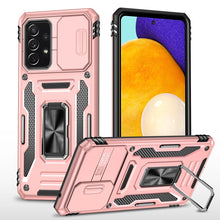 Load image into Gallery viewer, Armor PC + TPU Camera Shield Phone Case, For Samsung Galaxy A12 5G/4G / M12 / F12, For Xiaomi 12 Pro, For Samsung Galaxy A32 5G, For Samsung Galaxy A52 5G/4G, For Samsung Galaxy S21 5G, For Samsung Galaxy S21+ 5G, For Samsung Galaxy S21 Ultra 5G       ...