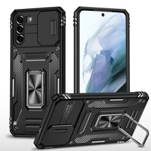 Load image into Gallery viewer, Armor PC + TPU Camera Shield Phone Case, For Samsung Galaxy A12 5G/4G / M12 / F12, For Xiaomi 12 Pro, For Samsung Galaxy A32 5G, For Samsung Galaxy A52 5G/4G, For Samsung Galaxy S21 5G, For Samsung Galaxy S21+ 5G, For Samsung Galaxy S21 Ultra 5G       ...